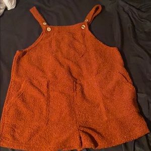 These are short cotton overalls , never worn